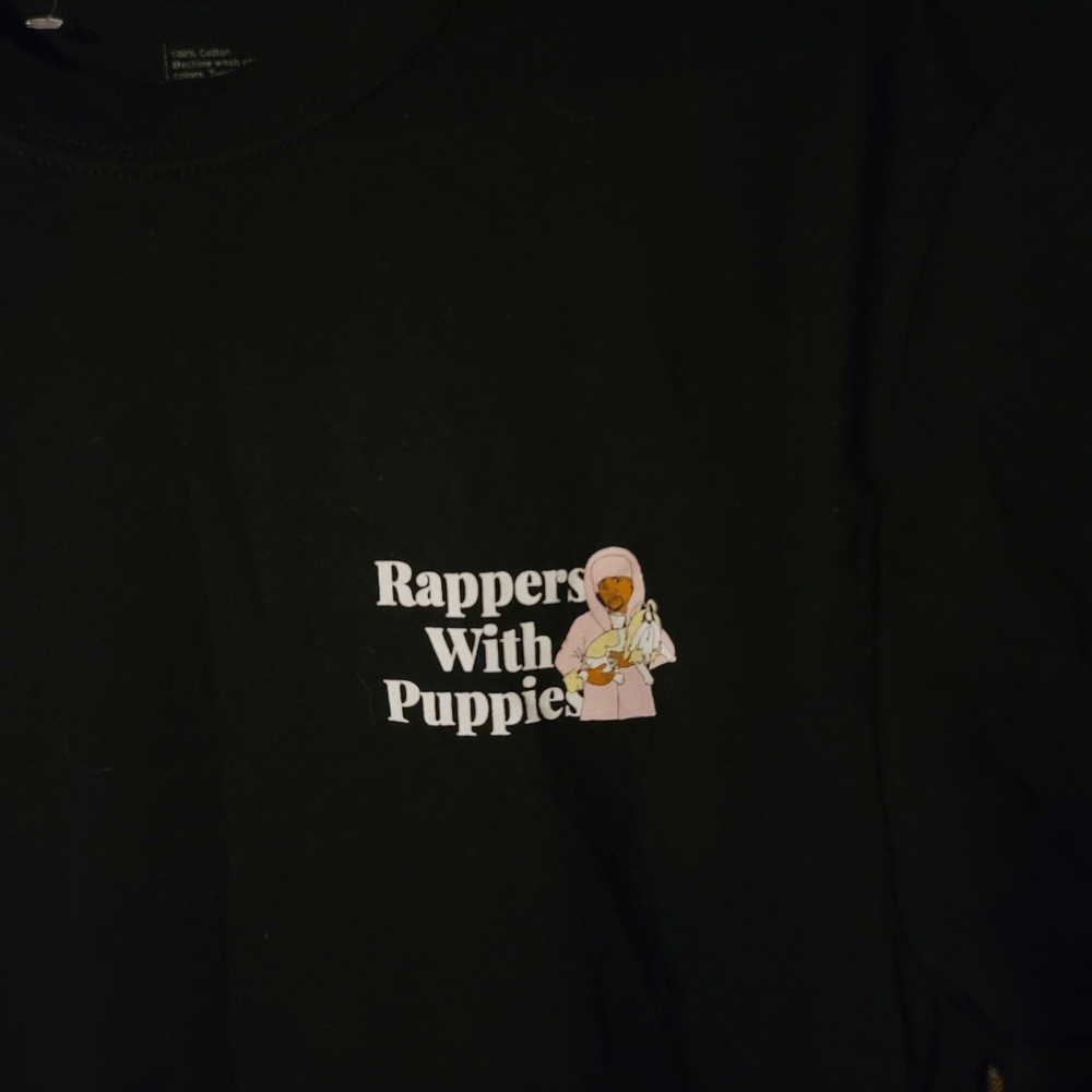 Rappers With Puppies T Shirt NWOT - Picture 3 of 5